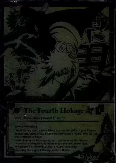 Carte Naruto Série 16 Broken Promise - The Fourth Hokage Gold