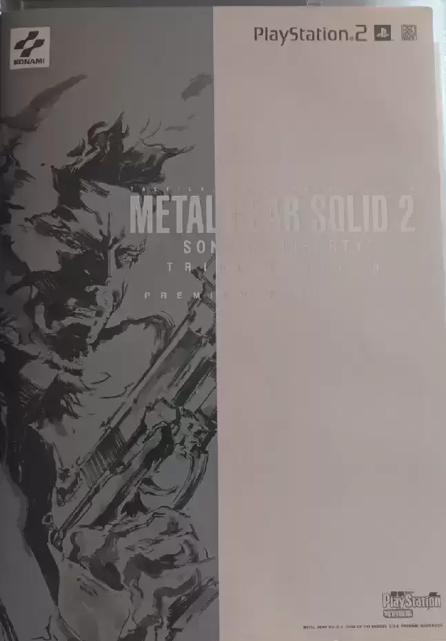 Guides Jeux Vidéos - Metal Gear Solid 2 Son Of Liberty Trial Édition Prenium Guidebook