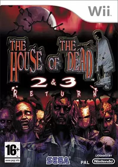 Nintendo Wii Games - House Of The Dead 2 & 3 Returns