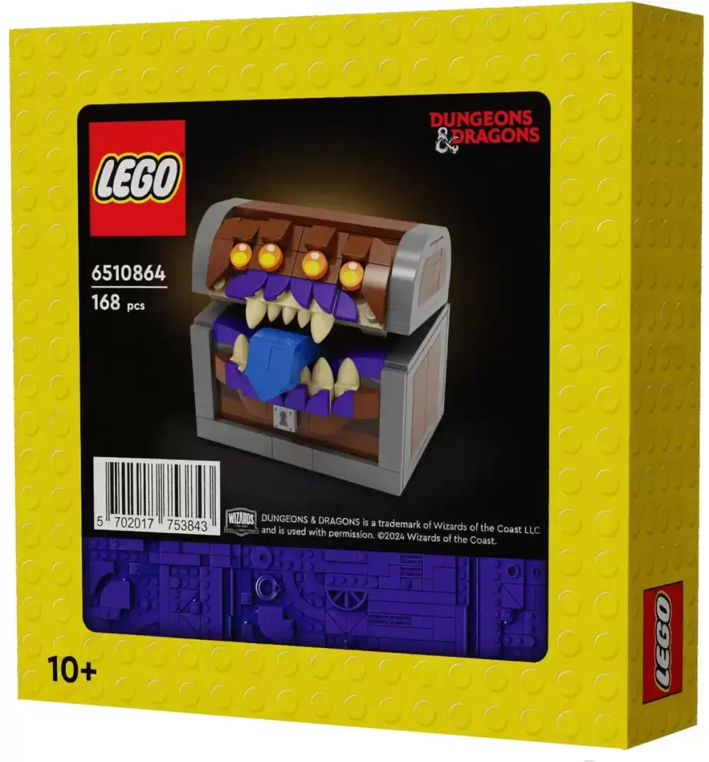 LEGO Ideas - Dungeons & Dragons Mimic Dice Box