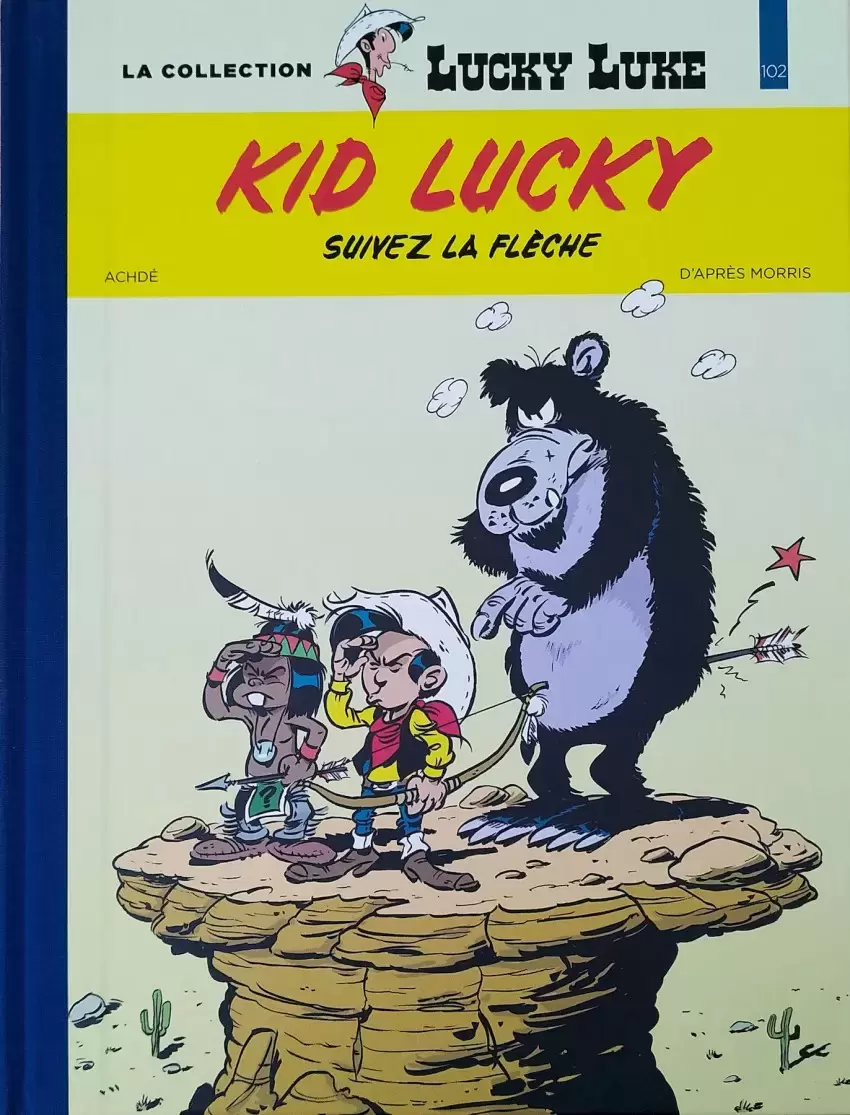 Lucky Luke - La collection Hachette 2018 - Kid Lucky - Suivez la flèche
