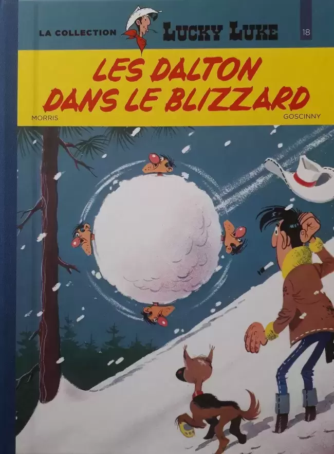 Lucky Luke - La collection Hachette 2018 - Les Dalton dans le blizzard