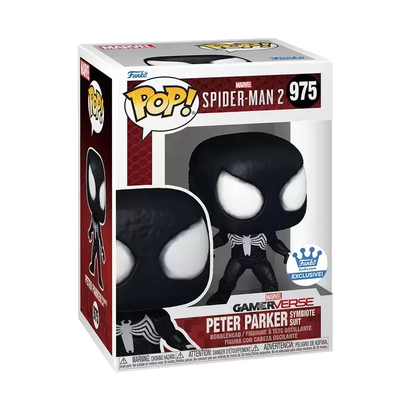 POP! Games - Marvel Gameverse Spider-Man - Peter Parker Symbiote Suit