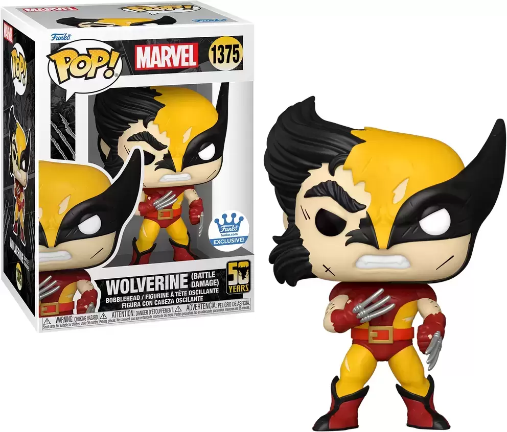 POP! MARVEL - Marvel - Wolverine Battle Damage