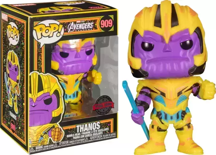 POP! MARVEL - Marvel Blacklight - Thanos
