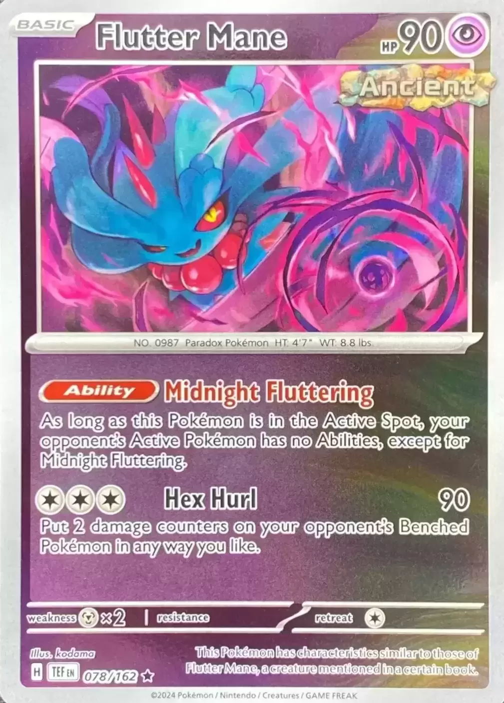 Temporal Forces TEFEN - Flutter Mane Reverse