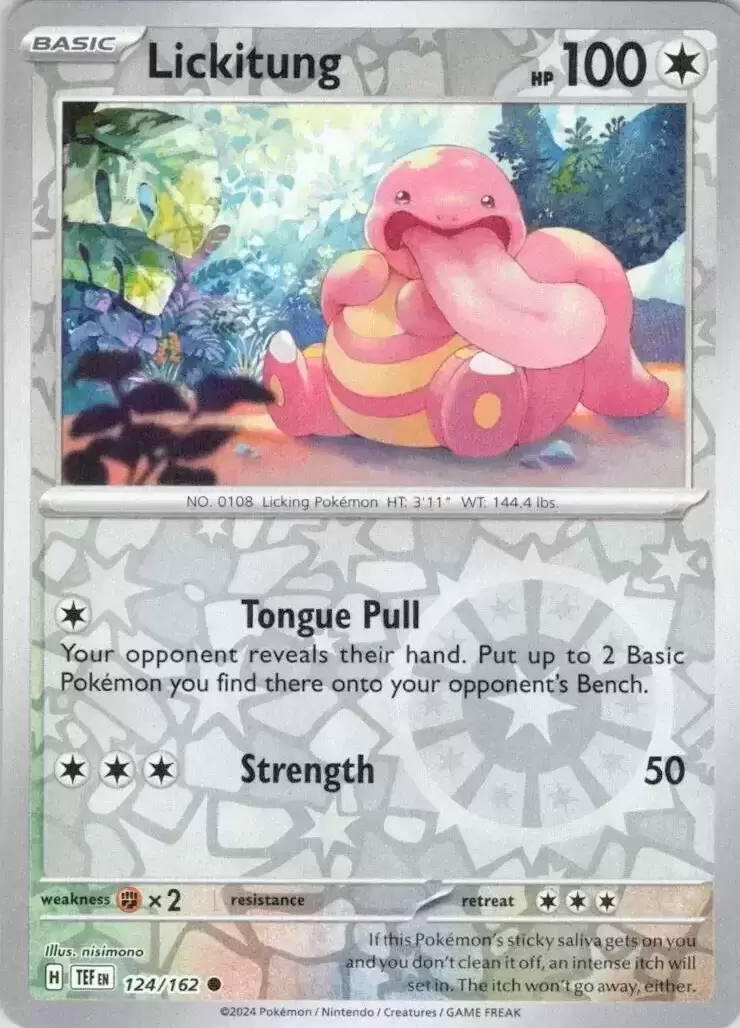 Temporal Forces - TEFEN - Lickitung Reverse