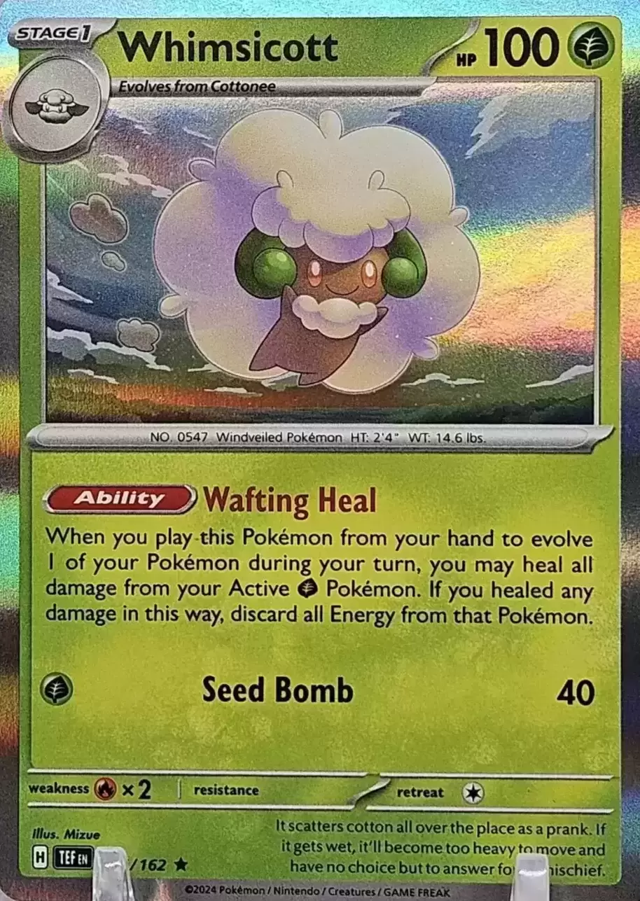 Temporal Forces - TEFEN - Whimsicott Holo
