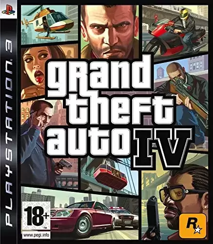 PS3 Games - Grand Theft Auto IV