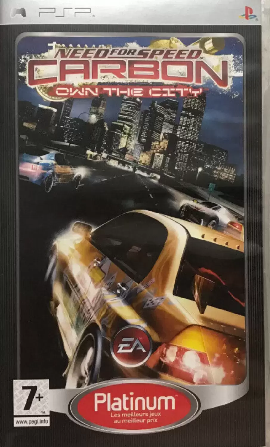Jeux PSP - Need For Speed Carbon Own The City - Platinium