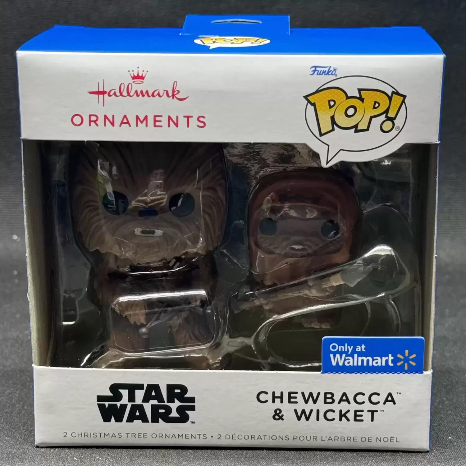 Funko Ornaments - Pop Star Wars - Chewbacca & Wicket