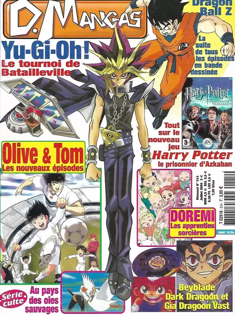 D.manga (Dorothée Magazine) - D. Manga N° 514