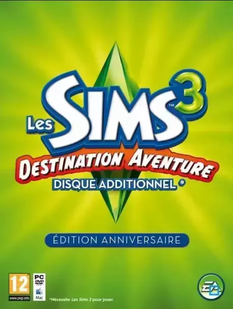 PC Games - Les Sims 3 : Destination Aventure Edition Anniversaire