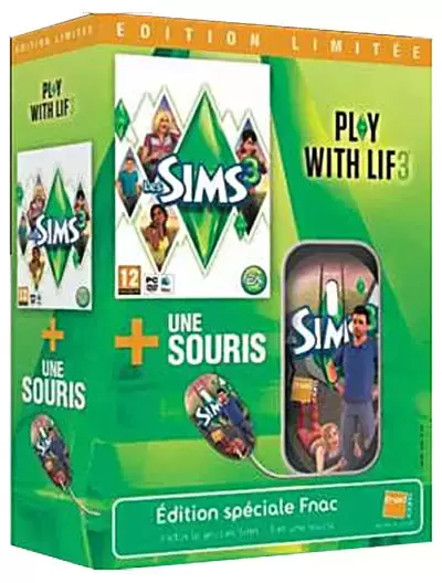 Jeux PC - Les Sims 3 + Souris (Edition Limitée Fnac)