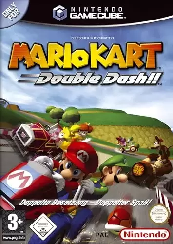 Jeux Gamecube - Mario Kart: Double Dash