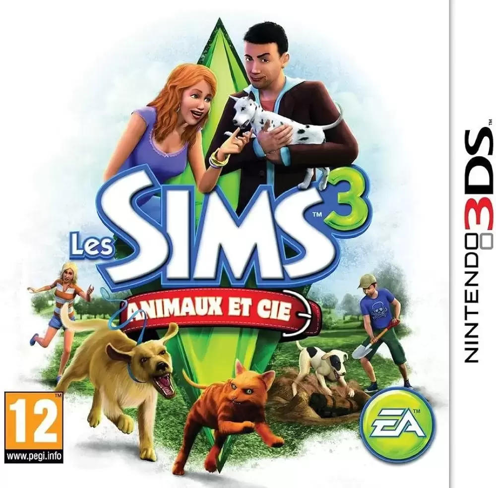 Jeux Nintendo 2DS / 3DS - Les Sims 3 : Animaux & Cie Nintendo 3DS