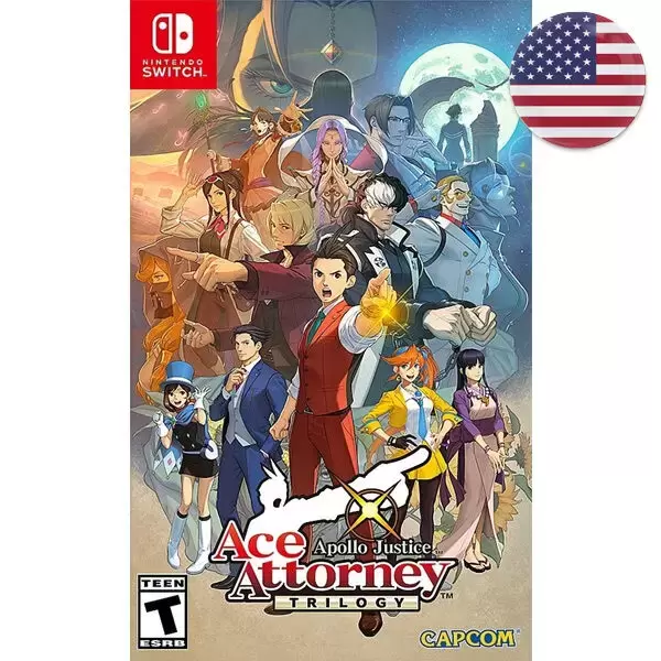 Jeux Nintendo Switch - Apollo Justice Ace Attorney Trilogy (US)