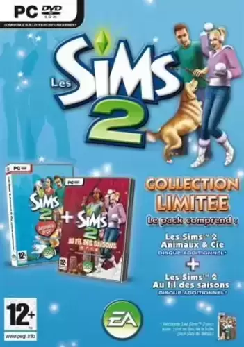 Jeux PC - Collection Limitée Les Sims 2 Animaux & Cie + Les Sims 2 Au Fil des Saisons