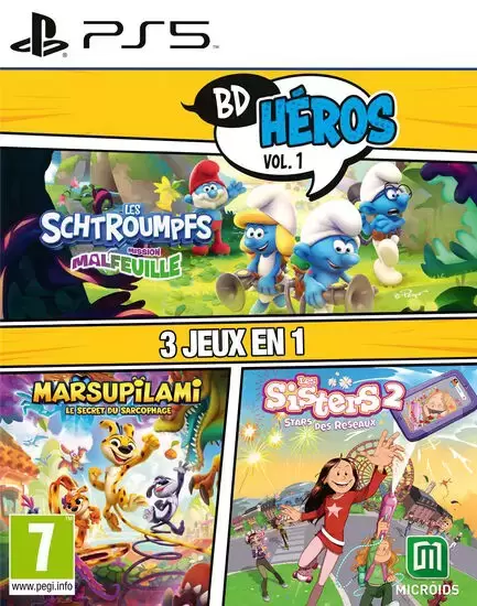 Jeux PS5 - BD Héros Vol.1