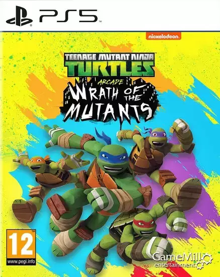 Jeux PS5 - TMNT - Wrath of the Mutants