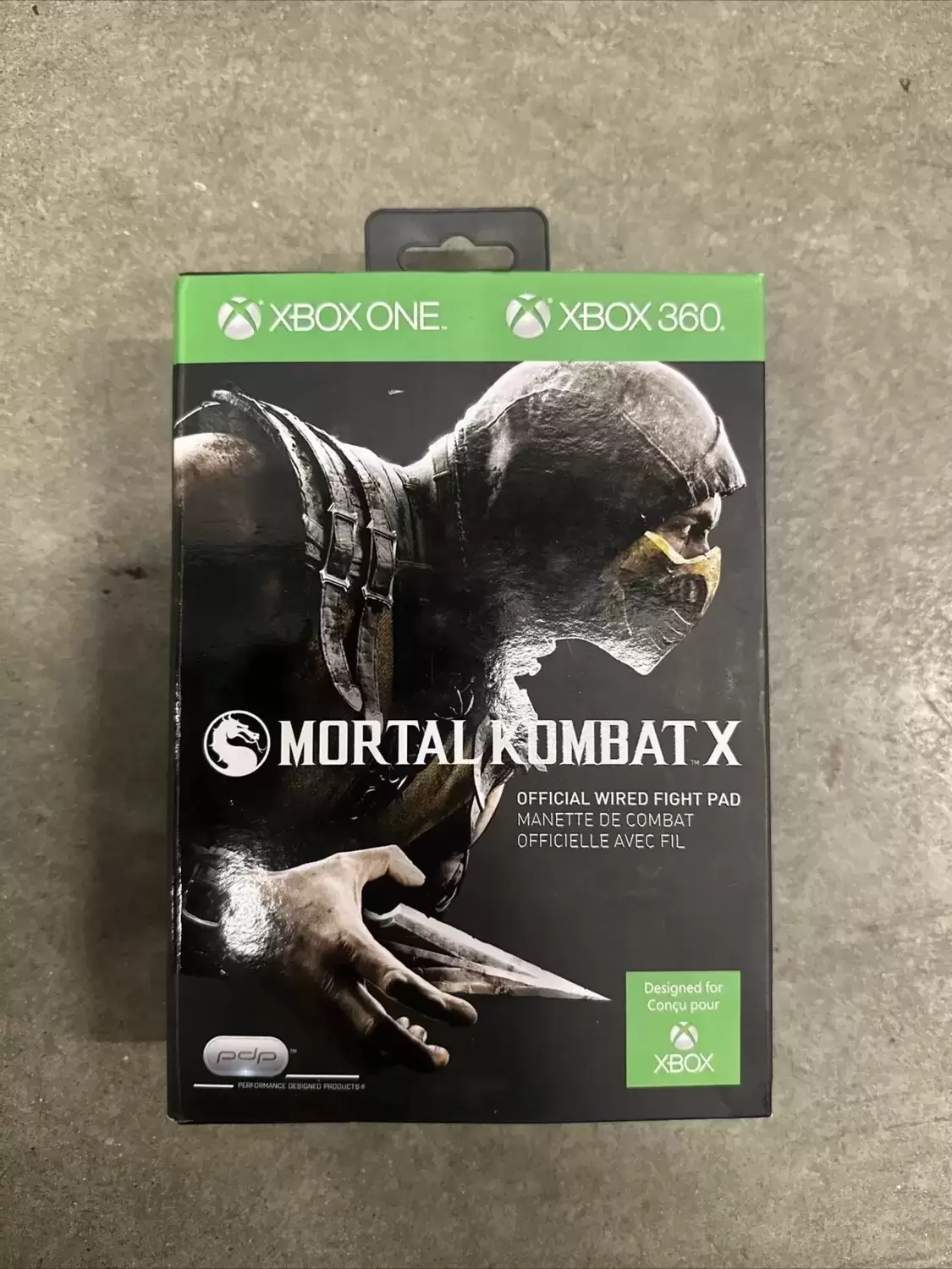 Manettes / Joystick / PAD Multi-Plateformes - PDP - Mortal Kombat X - Official Wired Fight Pad / Xbox
