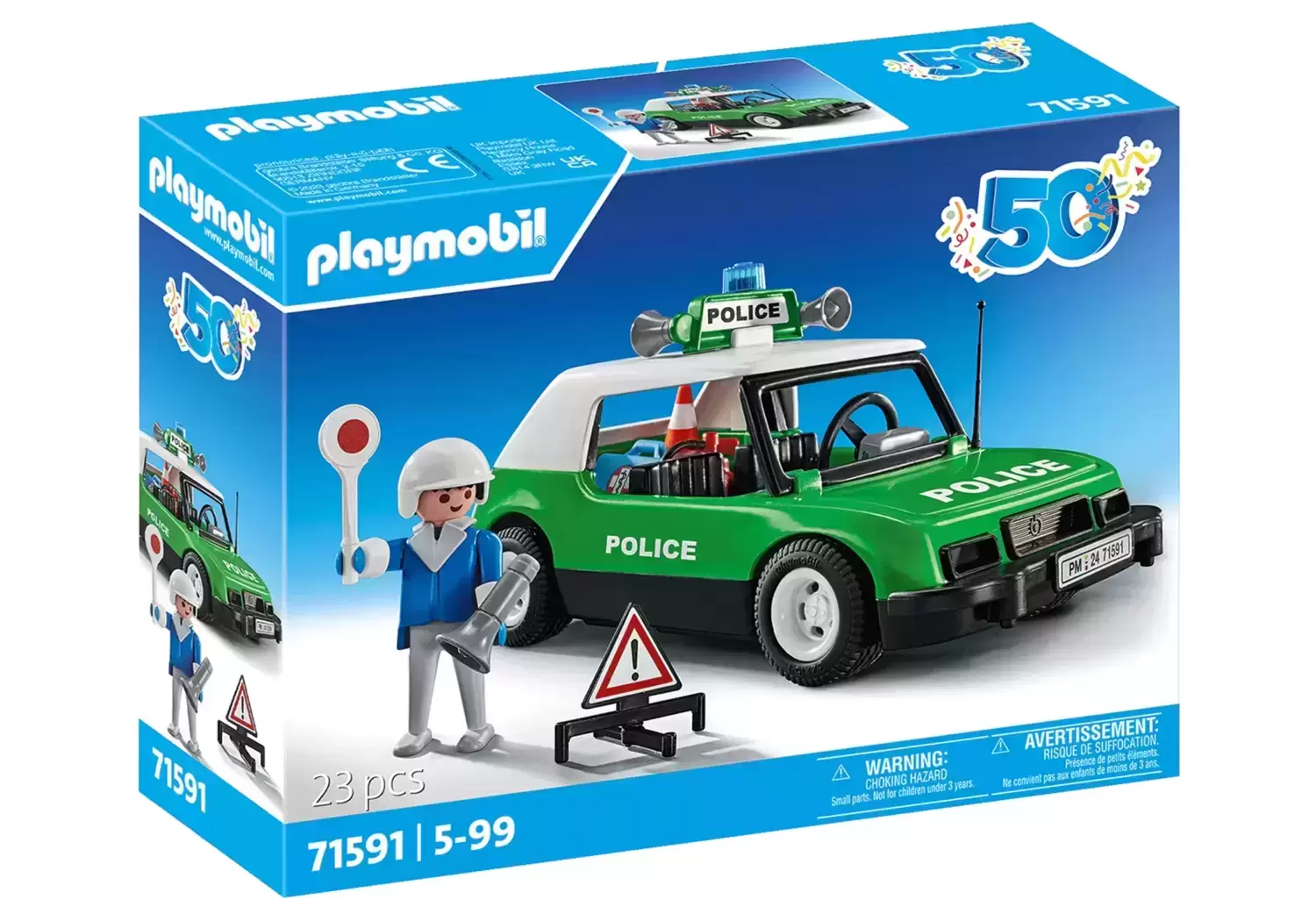 Police Playmobil - Classic Police Car