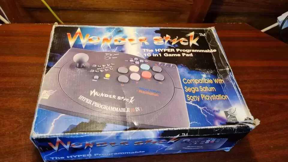 Arcade Stick - ACT - WONDER STICK - The Hyper Programmanle 10 in 1