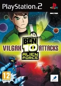 PS2 Games - Ben 10 Alien Force: Vilgax Attacks