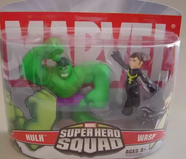 Marvel Super Hero Squad - Hulk & Wasp