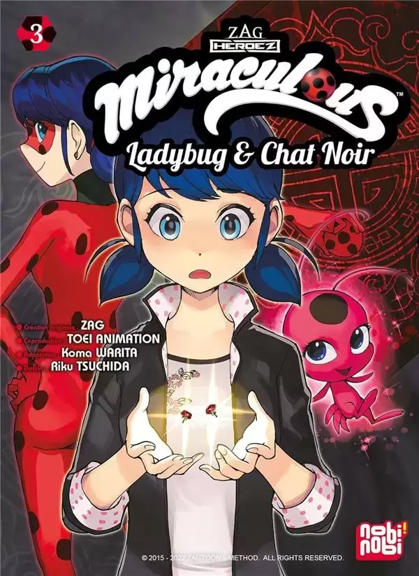 Miraculous Les Aventures de Ladybug et Chat Noir - Derrien/Minte - Tome 3