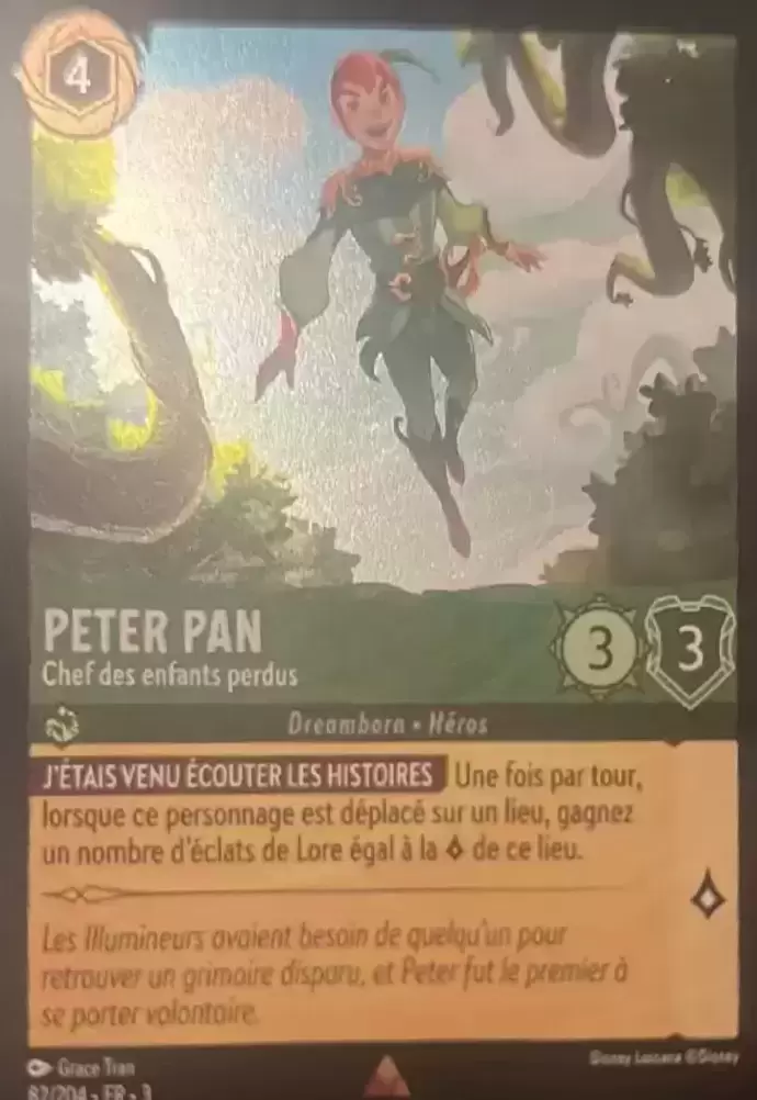 Les Terres d\'Encres - Peter Pan - Chef des enfants perdus - Brillante