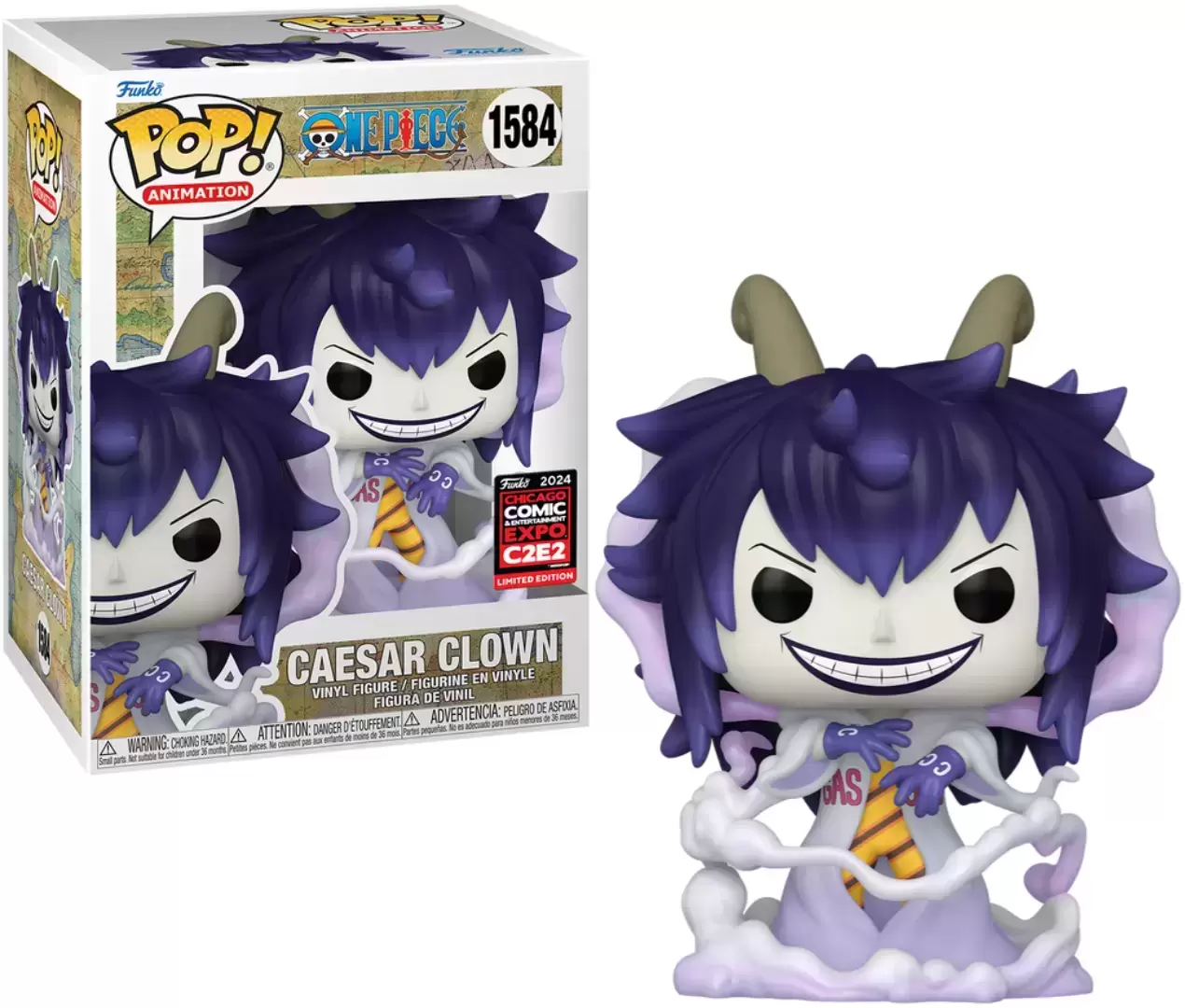 POP! Animation - One Piece - Caesar Clown