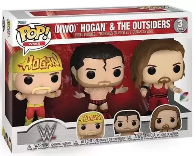POP! Catcheurs WWE - WWE - NWO Hogan & The Outsiders 3 Pack