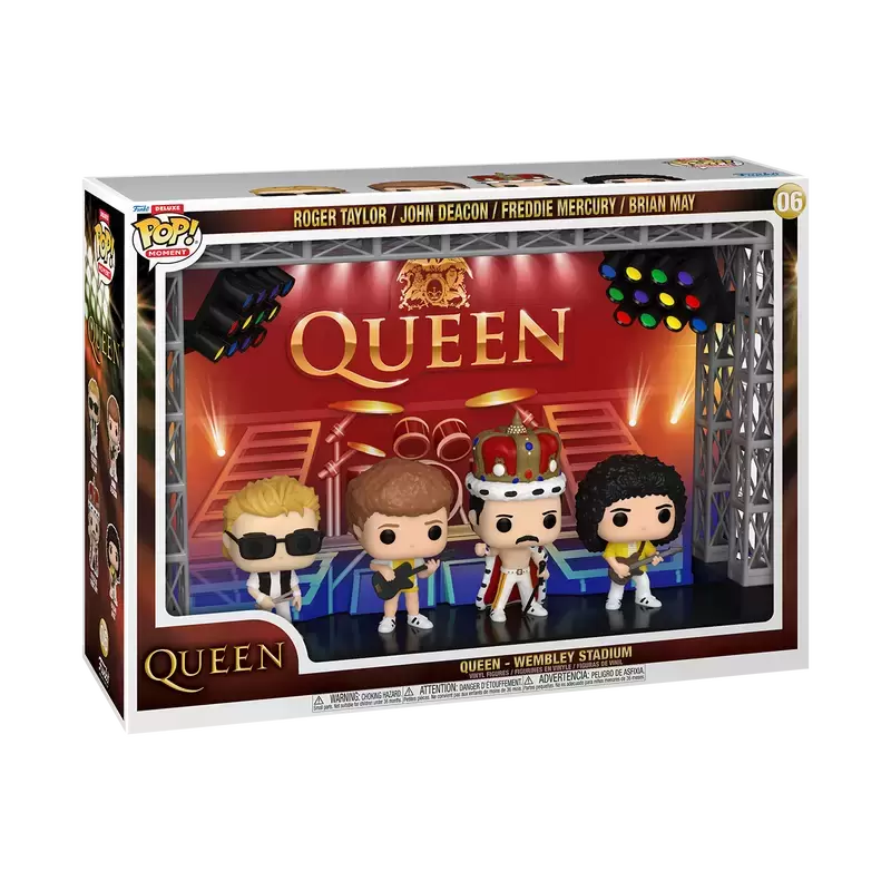 POP! Music Moment - Queen - Wembley Stadium 4 Pack