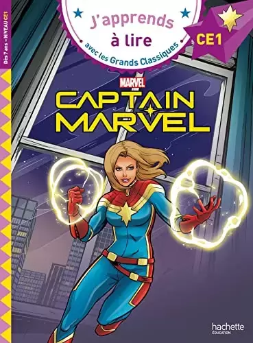 J’apprends à lire avec les Grands Classiques - Marvel - Captain Marvel