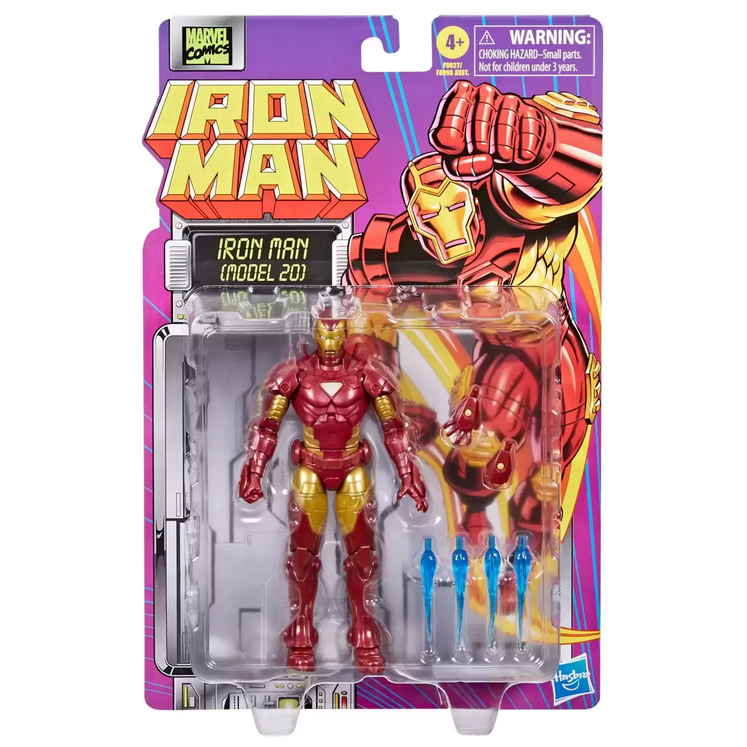 Marvel Legends 6 inch Retro Collection - Iron Man (Model 20)