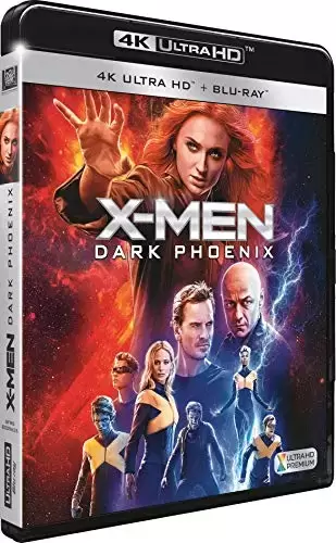 Films MARVEL - X-Men : Dark Phoenix [4K Ultra-HD + Blu-ray]