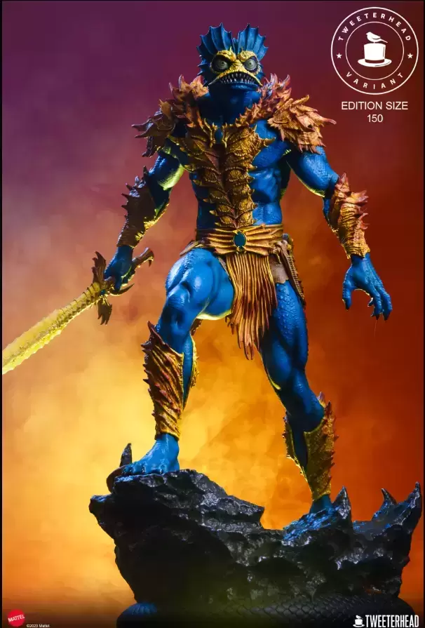 Sideshow - MOTU - Mer-Man Legends (Blue Variant)