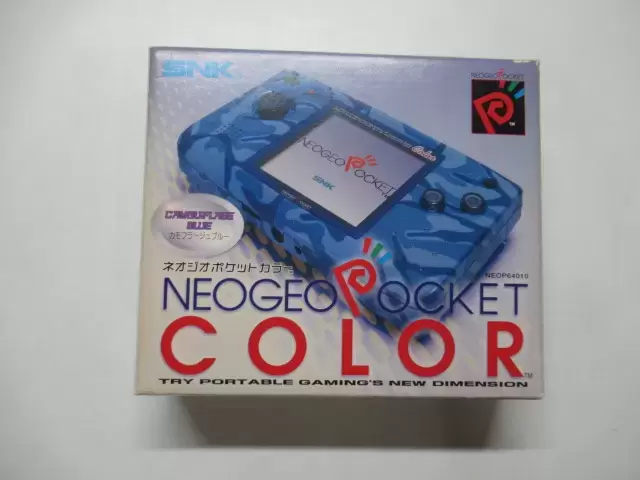 Consoles SNK / Neo Geo - Neo Geo Pocket Color Camouflage Blue