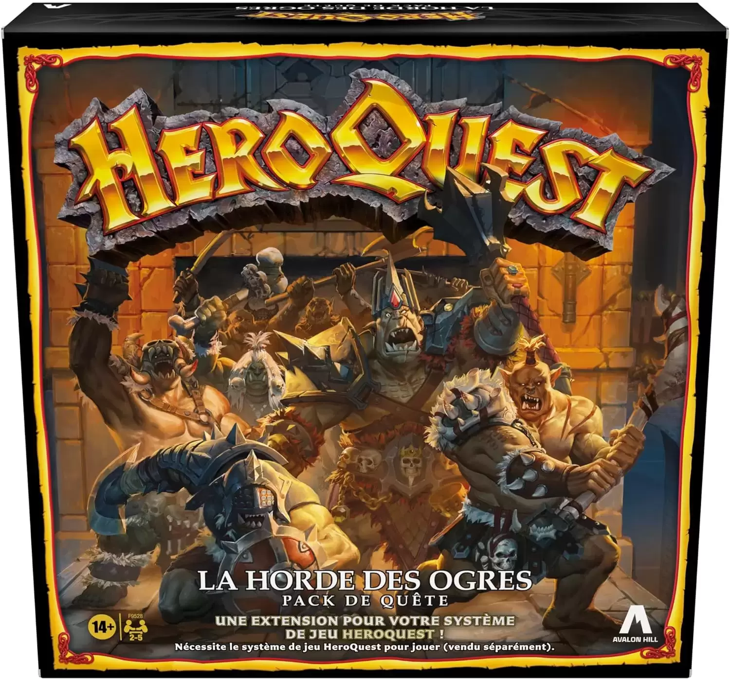 HeroQuest - La horde des ogres - Pack de Quête