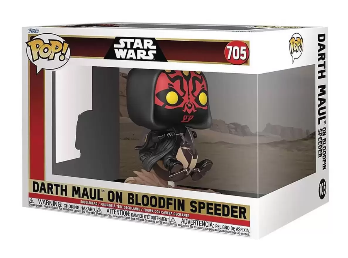 POP! Star Wars - Darth Maul on Bloodfin Speeder