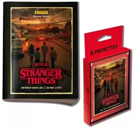 Stranger Things - Rendez-Vous de l\'Autre Côté - Album + Blister de 8 pochettes