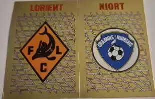 Foot 90 en Images - Ecusson Lorient - Niort