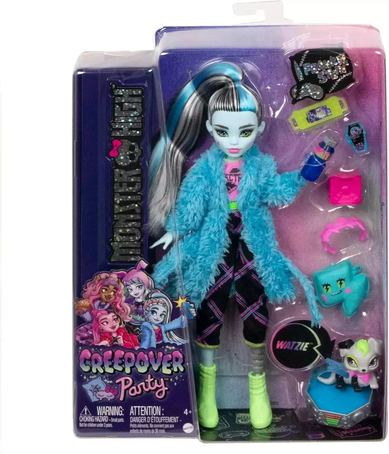 Monster High Dolls - Creepover Party - Frankie Stein