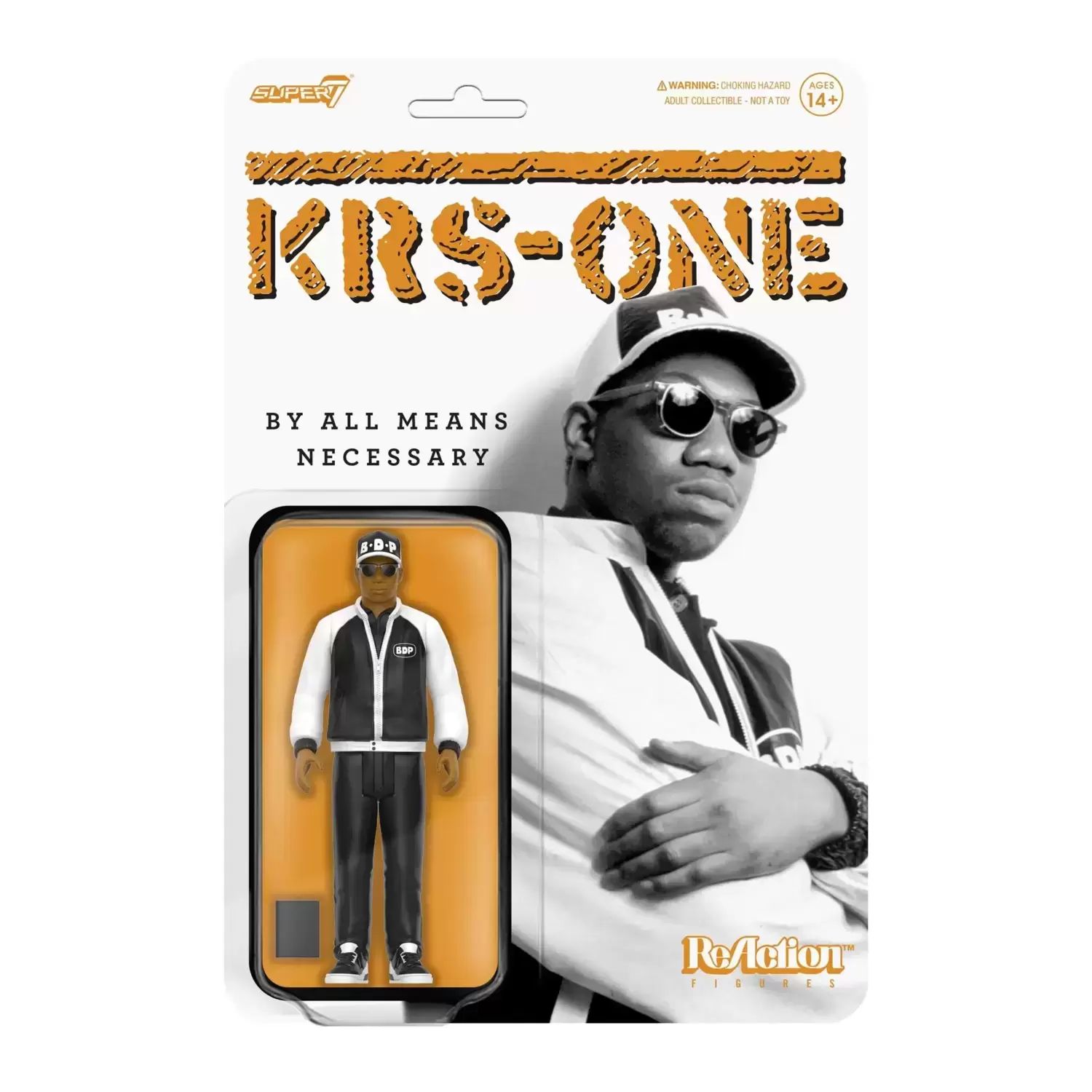 ReAction Figures - KRS-One (By All Means Necessary BDP)