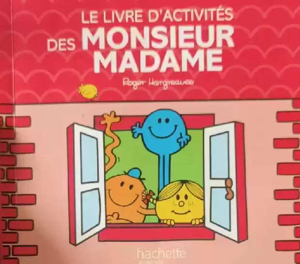 Autres livres et objets Monsieur Madame - Le Livre D\'Activités Des Monsieur Madame