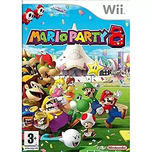 Nintendo Wii Games - Mario Party 8