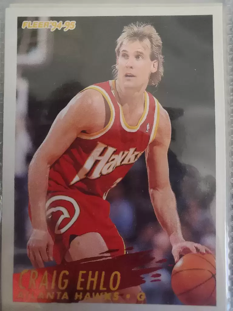 Fleer 94-95 / NBA European 1994-1995 - Craig Ehlo