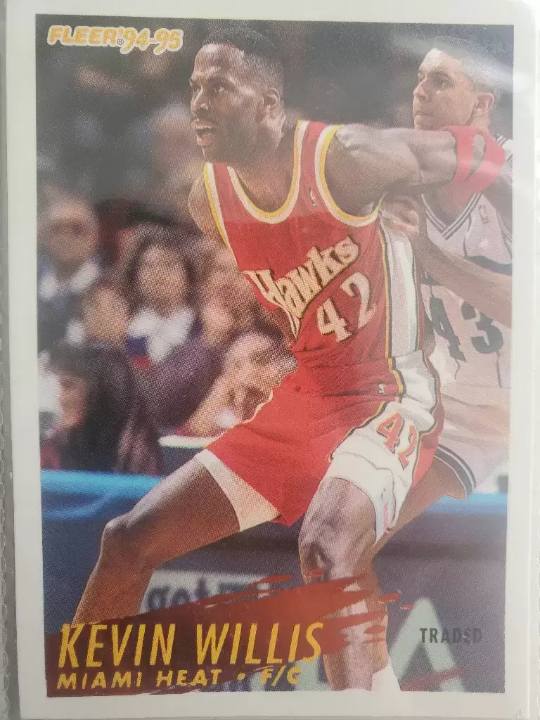 Fleer 94-95 / NBA European 1994-1995 - Kevin Willis