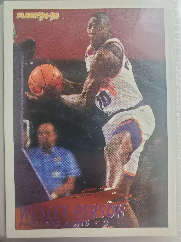 Fleer 94-95 / NBA European 1994-1995 - Wesley Person